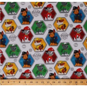 Paw Patrol Rescue Cotton - 1 Yard Precut - Foto 1 di 2