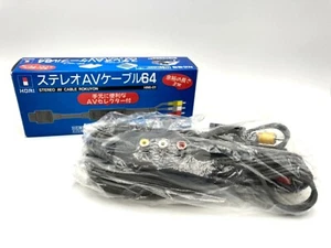 Stereo AV Cable Rokuyon for Nintendo 64 Super Famicom NES 1996 Hori HN6-0 - Picture 1 of 12