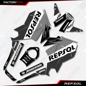 Kit de pegatinas gráficas gris Repsol para Honda Grom 125 2013 2014 2015 2016 MSX125 - Imagen 1 de 2