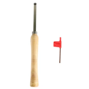 Torno con punta de madera herramientas de torneado 19,68" barra de herramientas de cincel + cortador redondo Ci3 12 mm nuevo - Imagen 1 de 13