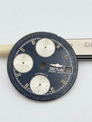 Sector Golden Eagle 7750 29,5 mm cronógrafo esfera automática Foto 1 de 2