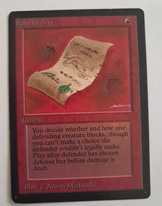 False Orders LP Beta MTG Magic the Gathering - Picture 1 of 6