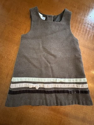 Girls 2T Samantha Says Brown Dress Great Condition - Image 1 of 4