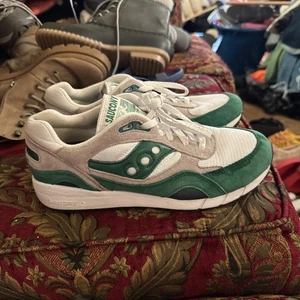 Saucony Shadow 6000 90s High Millage Gamuza Hombre Entrenador Verde EE. UU. 9.5 - Imagen 1 de 7