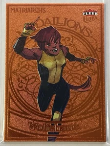 2024 Fleer Ultra Marvel Matriarchs #M-35 WOLFSBANE Medallions TITian 39/75 *SSP* - Picture 1 of 6