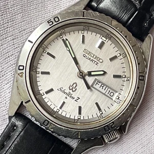 Reloj de cuarzo vintage para hombre SEIKO SILVER WAVE Z 7546-605A 1978 envío gratuito - Imagen 1 de 11