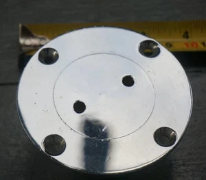 Chrome on Bronze Deck Filler 45mm, 1 3/4 inch internal thread Classic Yacht - Picture 1 of 2