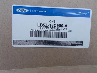 Nuevo deflector de insectos capó delantero de humo Ford OEM LB5Z-16C900-A Foto 1 de 4
