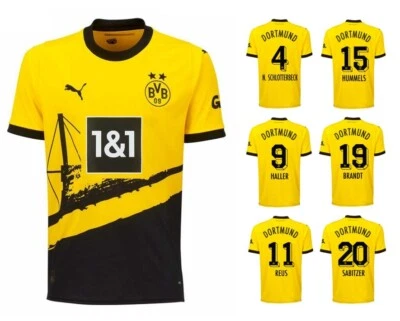 Trikot PUMA Borussia Dortmund 2023-2024 Home I Heim BVB + Spielernummer
