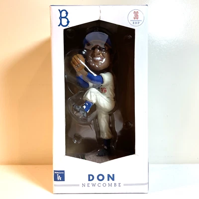 DON NEWCOMBE Bobblehead 2016 Brooklyn Dodgers #36 MLB LA Dodgers NEW - Image 1 of 4
