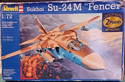 REVELL - SUKHOI SU 24 M FENCER  in scala 1/72 sigillato - Immagine 1 di 2