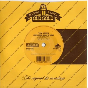 Tom Jones - Green Green Grass Of Home (7" Single 1983) EX Old Gold - Imagen 1 de 2