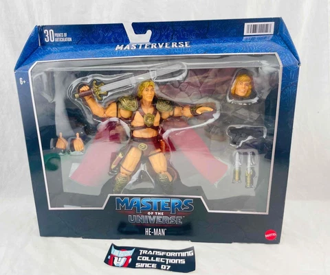 Masters Of The Universe MOTU Masterverse He-Man MISB Cover