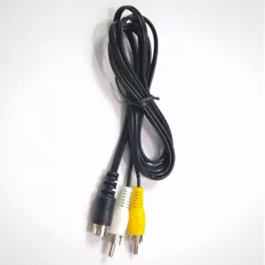 For Sega Mega Drive 2 3 Genesis TV Cable Master System AV Composite Video Audio - Picture 1 of 5