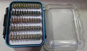 40 BH Hare's Ears In Fly Box Trout Wet Flies  Fly Fishing Flies US Veteran Owned - Picture 1 of 1