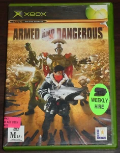 Microsoft Xbox. Armed And Dangerous Ex-Rental (PAL AUS/EUR) - Picture 1 of 3