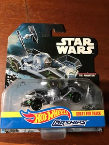 Disney Hot Wheels Star Wars Carships Tie Fighter Great For Tracks NIB - Picture 1 of 3