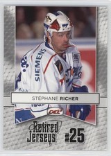 2013-14 DEL Playercards Deutsche Eishockey Liga Retired Jerseys Stephane Richer