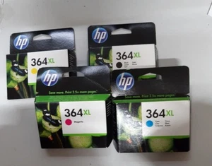Genuine OEM HP 364/ 364XL Black & Colour Ink Cartridges Out of Date - Picture 1 of 24