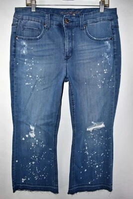 Pantalones de mezclilla Seven 7 Melissa McCarthy corte botín para mujer talla 14W azul medidas. 34x25,5 Foto 1 de 4