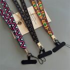 Cross-body Mobile Phone Chain Embroidery Cellphone Strap  Women Girls