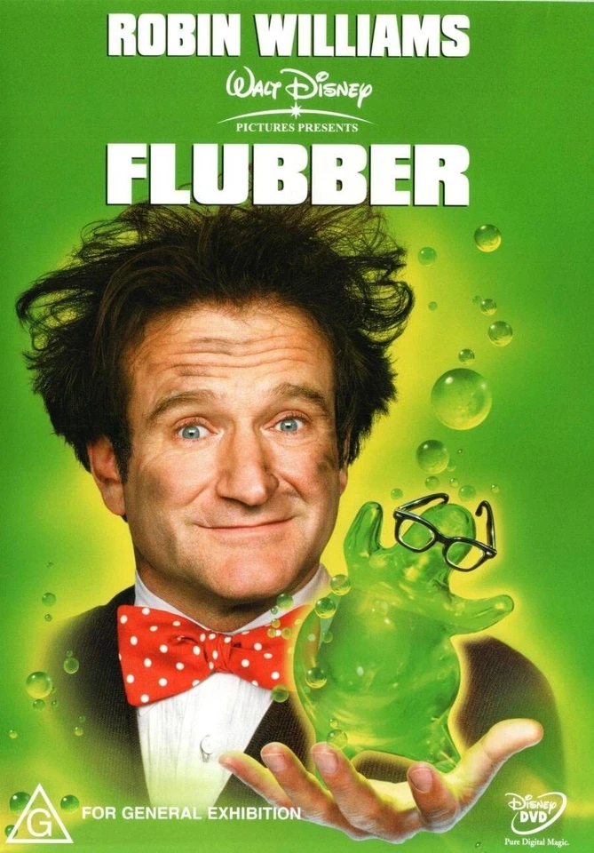 WALT DISNEY FLUBBER DVD DOLBY DIGITAL REGION 4 - Image 1 of 1