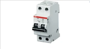 ABB S202U-K2 Leitungsschutzschalter, Abzweigkreis Schutz, K Curve, 2-P, 2A, 10kA - Bild 1 von 1