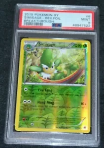 Reverse Holo Foil Simisage # 6/162 XY Breakthrough Set Pokemon Cards PSA 9 MINT - Picture 1 of 1