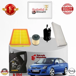 Inspektionskit Filter + Öl Opel Vectra C 2.0 Turbo 129KW 175CV Von 2006-> - Bild 1 von 2