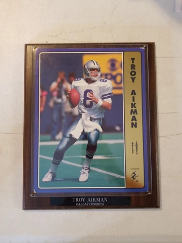 Troy Aikman Dallas Cowboys 10.5'' x 13''  Player Plaque Cover