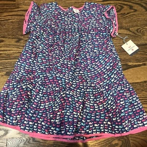 NEW Vineyard Vines Target Girls Short Sleeve Whales Dress - size 5T - Picture 1 of 2