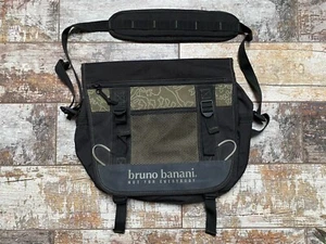 Bruno Banani Men's Black Messenger Laptop Shoulder Bag - Imagen 1 de 6