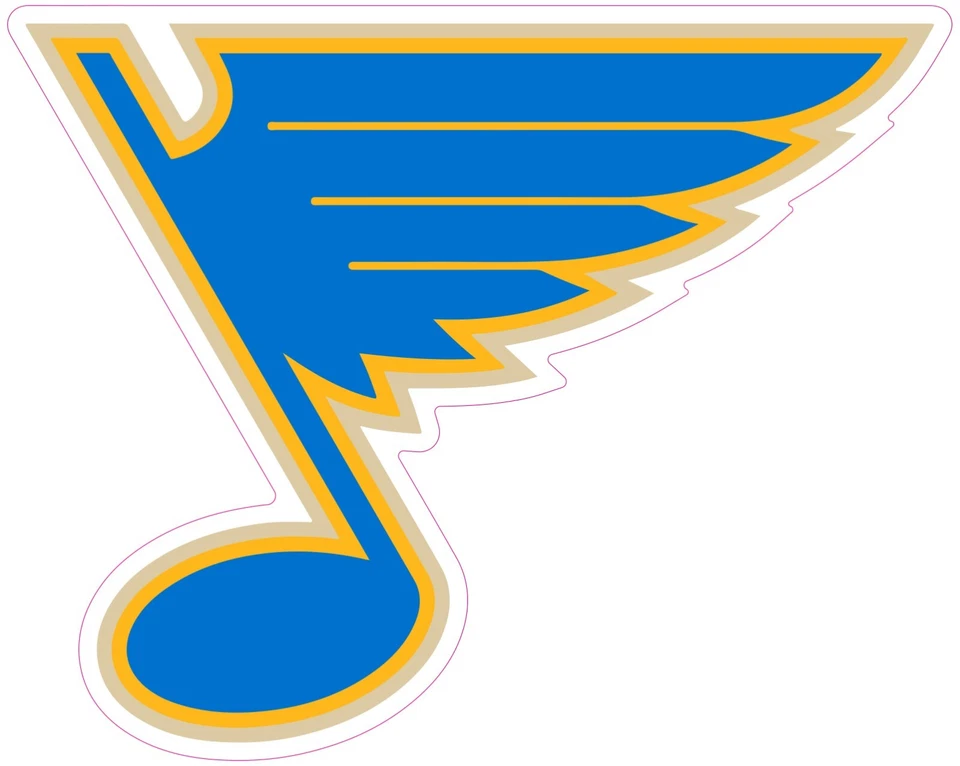 (NOT A PATCH) St Louis Blues Hockey HTV Heat Press Transfer Vinyl Iron On - Image 1 of 1