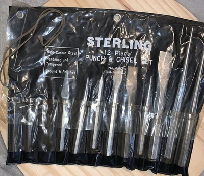 Sterling 9 Pc. Chisel Set - Image 1 of 2