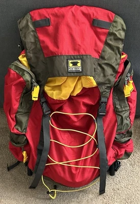 Mountainsmith Eagle Red / Yellow External Frame Backpack 17 X 17” - Image 1 of 4