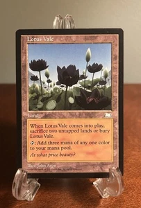 Lotus Vale Weatherlight MTG RARE LP Lightly Played Magic The Gathering Vintage - Picture 1 of 2
