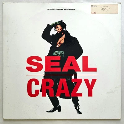NEW WAVE / SYNTH-POP - SEAL - CRAZY / SPARKLE - SIRE RECORDS ORIGINAL PRESSING - Image 1 of 4