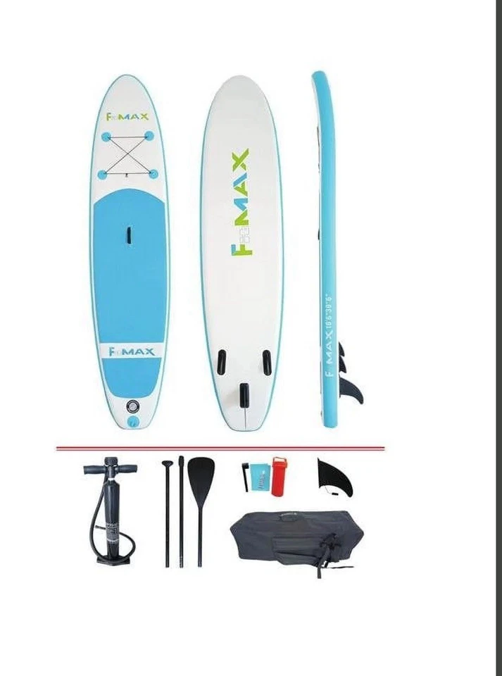 Fitmax 9 ft. Cloudsurfer Inflatable Stand Up Paddle Board Used Twice - Image 1 of 2