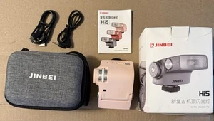 Luz flash cámara retro JINBEI Hi-5 Hi5 26Ws GN16 6000K Speedlite para C/N/S/F/P - Imagen 1 de 17