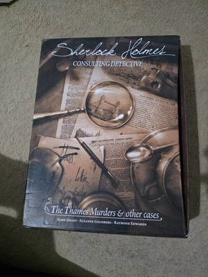 Sherlock Holmes Consulting Detective: The Thames Murders & Other Cases - NEW - Image 1 of 4