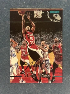 1995 Classic Rookies Mark Davis Autograph Texas Tech Red Raiders - Bild 1 von 2