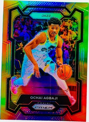 2023-24 Panini Prizm - Ochai Agbaji #92 Silver Prizm Refractor Holo - Image 1 of 2