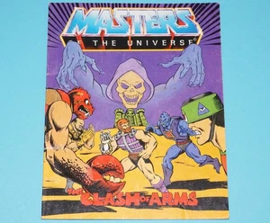 MOTU HE-MAN MASTERS OF THE UNIVERSE MINI COMIC CLASH OF ARMS HONG KONG 1983 M... - Bild 1 von 2