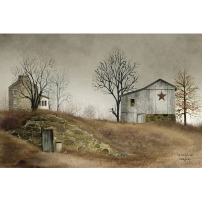 Billy Jacobs Canvas Print THE OLDE ROOT CELLAR 12"x18"  Country Rustic Barn - Image 1 of 2