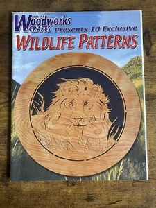 Vintage Wildlife Patterns Creative Woodworks & Crafts Magazine DIY Woodworking - Picture 1 of 1