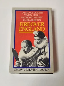 Fire Over England VHS. Crown Movie Classics. Laurence Olivier - Picture 1 of 4