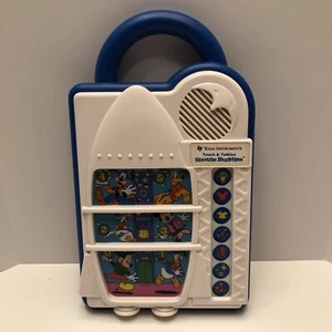 Vintage Texas Instruments Disney Touch & Talkies Shuttle Buddies Learning Game - Picture 1 of 9