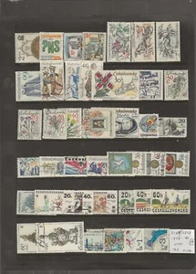 CZECHOSLOVAKIA...Sc #2185/2292...Used (CTO)...1978/80...41 Different - Picture 1 of 1