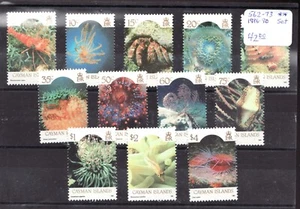 1986 Cayman Islands Sc #562-573 - Botanical, sea life. Stamp set MNH Cv$42 - Picture 1 of 1
