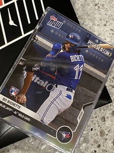 2020 Toronto Blue Jays TOPPS NOW Postseason 10-Card Team Set Bo, Vlad Jr Cavan